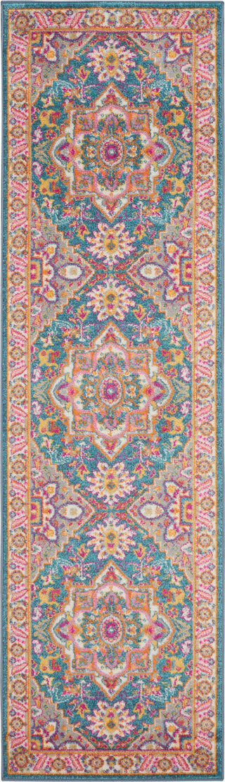 The Rug Corner Nourison Home Nourison Home - Passion Teal/Multi Area Rug PSN20  