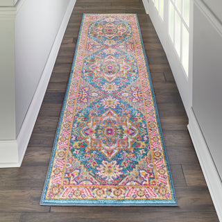 The Rug Corner Nourison Home Nourison Home - Passion Teal/Multi Area Rug PSN20  