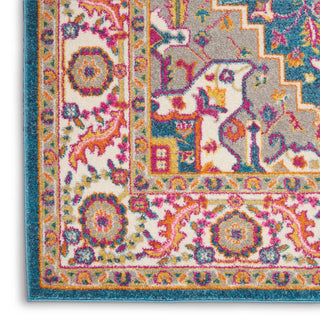 The Rug Corner Nourison Home Nourison Home - Passion Teal/Multi Area Rug PSN20  