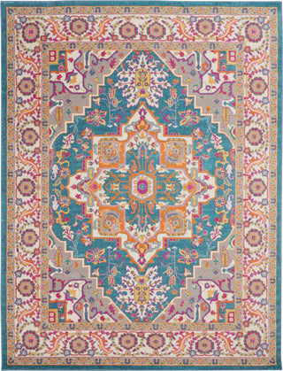 The Rug Corner Nourison Home Nourison Home - Passion Teal/Multi Area Rug PSN20  