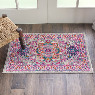 The Rug Corner Nourison Home Nourison Home - Passion Light Grey Area Rug PSN20  