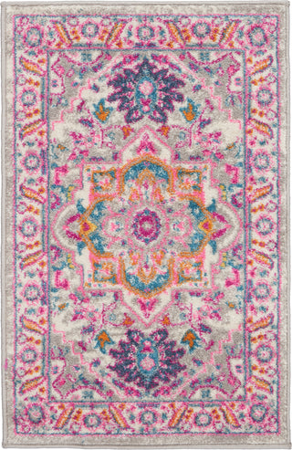 The Rug Corner Nourison Home Nourison Home - Passion Light Grey Area Rug PSN20  