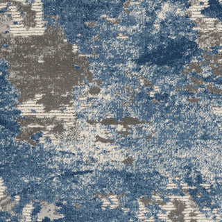 The Rug Corner Nourison Home Rustic Textures RUS08 GRYBL Area Rugs  