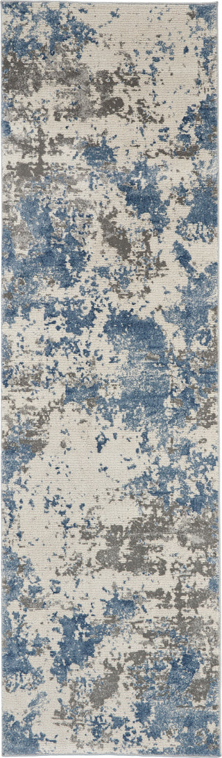 The Rug Corner Nourison Home Rustic Textures RUS08 GRYBL Area Rugs  