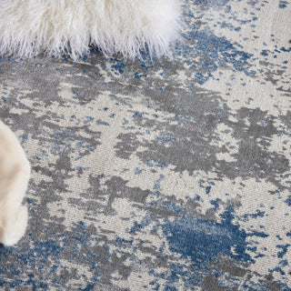 The Rug Corner Nourison Home Rustic Textures RUS08 GRYBL Area Rugs  