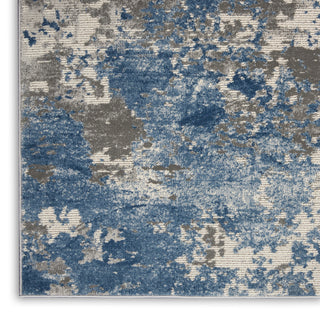 The Rug Corner Nourison Home Rustic Textures RUS08 GRYBL Area Rugs  