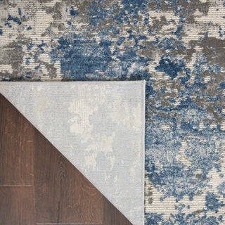 The Rug Corner Nourison Home Rustic Textures RUS08 GRYBL Area Rugs  