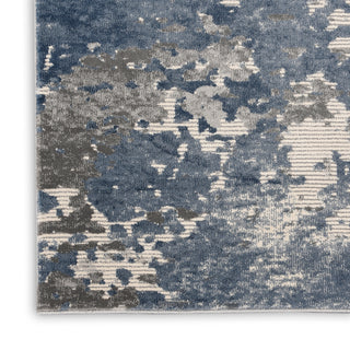 The Rug Corner Nourison Home Rustic Textures RUS08 GRYBL Area Rugs  