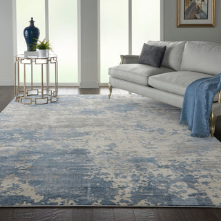 The Rug Corner Nourison Home Rustic Textures RUS08 GRYBL Area Rugs  