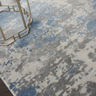 The Rug Corner Nourison Home Rustic Textures RUS08 GRYBL Area Rugs  