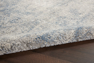 Nourison Home - Rustic Textures Ivory/Light Blue Area Rug Rust09