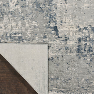 The Rug Corner Nourison Home Rustic Textures RUS10 IVBLU Area Rugs  