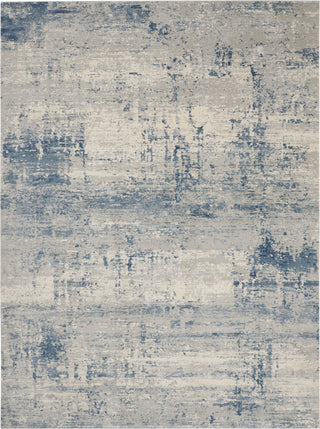 The Rug Corner Nourison Home Rustic Textures RUS10 IVBLU Area Rugs  