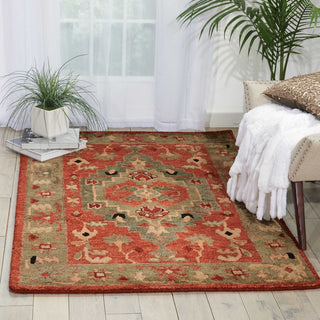 Nourison Home - Tahoe Rust Area Rug TA01