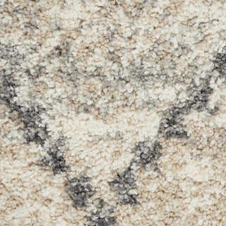 Nourison Home - Oslo Shag Ivory/Green Area Rug OSL01