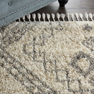 The Rug Corner Nourison Home Oslo Shag OSL02 IVGRY Area Rugs  