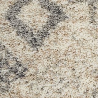 The Rug Corner Nourison Home Oslo Shag OSL02 IVGRY Area Rugs  