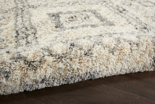 The Rug Corner Nourison Home Oslo Shag OSL02 IVGRY Area Rugs  