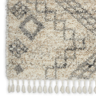 The Rug Corner Nourison Home Oslo Shag OSL02 IVGRY Area Rugs  