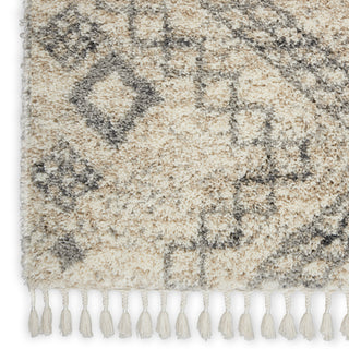 The Rug Corner Nourison Home Oslo Shag OSL02 IVGRY Area Rugs  