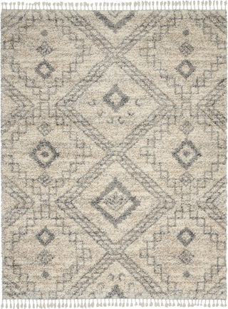 The Rug Corner Nourison Home Oslo Shag OSL02 IVGRY Area Rugs  