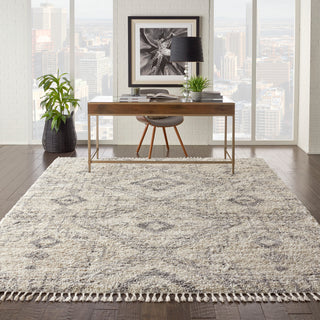 The Rug Corner Nourison Home Oslo Shag OSL02 IVGRY Area Rugs  