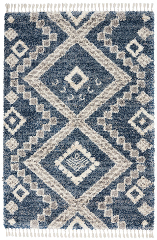 The Rug Corner Nourison Home Oslo Shag OSL02 DENBL Area Rugs  