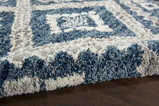 The Rug Corner Nourison Home Oslo Shag OSL02 DENBL Area Rugs  