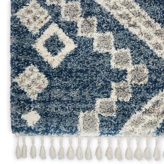 The Rug Corner Nourison Home Oslo Shag OSL02 DENBL Area Rugs  