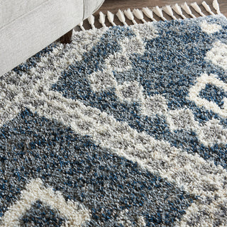 The Rug Corner Nourison Home Oslo Shag OSL02 DENBL Area Rugs  