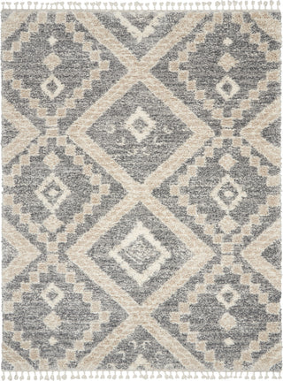 The Rug Corner Nourison Home Oslo Shag OSL02 GRYIV Area Rugs  
