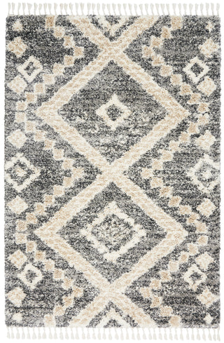 The Rug Corner Nourison Home Oslo Shag OSL02 GRYIV Area Rugs  