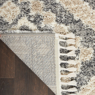 The Rug Corner Nourison Home Oslo Shag OSL02 GRYIV Area Rugs  
