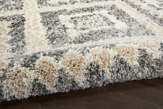 The Rug Corner Nourison Home Oslo Shag OSL02 GRYIV Area Rugs  