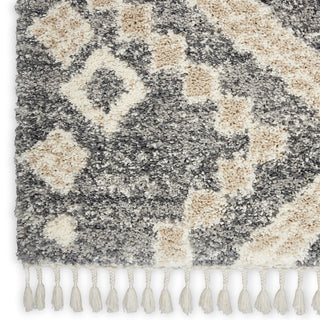 The Rug Corner Nourison Home Oslo Shag OSL02 GRYIV Area Rugs  