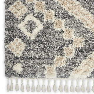 The Rug Corner Nourison Home Oslo Shag OSL02 GRYIV Area Rugs  