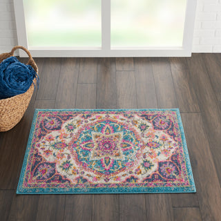 The Rug Corner Nourison Home Nourison Home - Passion Ivory/Multi-Color Area Rug PSN22  