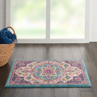 The Rug Corner Nourison Home Nourison Home - Passion Ivory/Multi-Color Area Rug PSN22  
