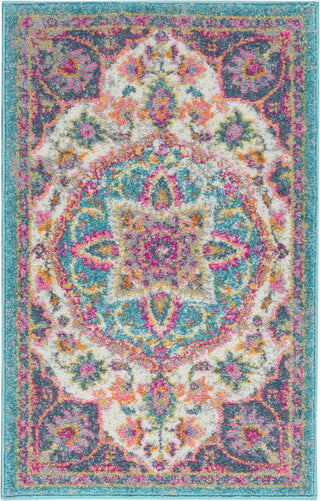 The Rug Corner Nourison Home Nourison Home - Passion Ivory/Multi-Color Area Rug PSN22  