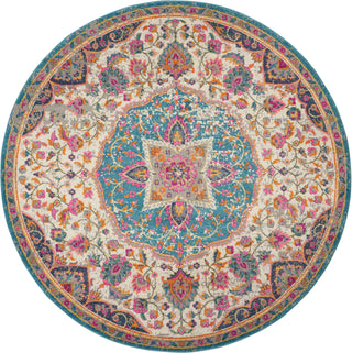 The Rug Corner Nourison Home Nourison Home - Passion Ivory/Multi-Color Area Rug PSN22  