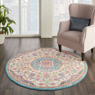 The Rug Corner Nourison Home Nourison Home - Passion Ivory/Multi-Color Area Rug PSN22  