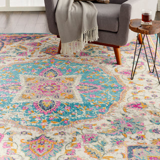 The Rug Corner Nourison Home Nourison Home - Passion Ivory/Multi-Color Area Rug PSN22  