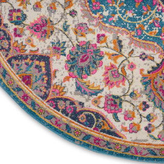 The Rug Corner Nourison Home Nourison Home - Passion Ivory/Multi-Color Area Rug PSN22  
