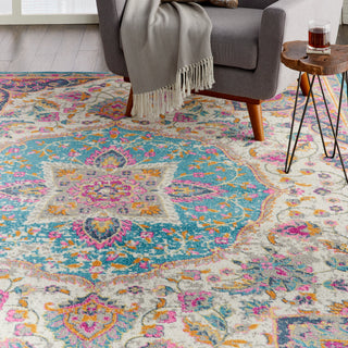 The Rug Corner Nourison Home Nourison Home - Passion Ivory/Multi-Color Area Rug PSN22  