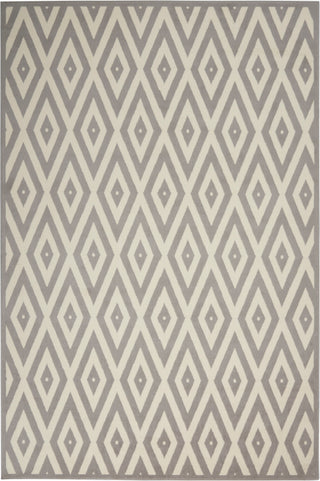 Nourison Home - Grafix White/Grey Area Rug GRF18