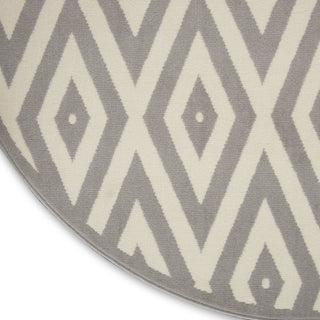 Nourison Home - Grafix White/Grey Area Rug GRF18
