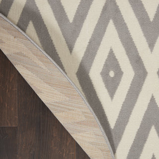 Nourison Home - Grafix White/Grey Area Rug GRF18