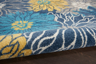 The Rug Corner Nourison Home Nourison Home - Passion Blue Area Rug PSN17  