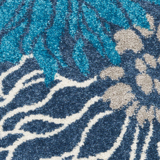 The Rug Corner Nourison Home Nourison Home - Passion Blue Area Rug PSN17  