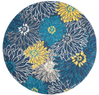 The Rug Corner Nourison Home Nourison Home - Passion Blue Area Rug PSN17  